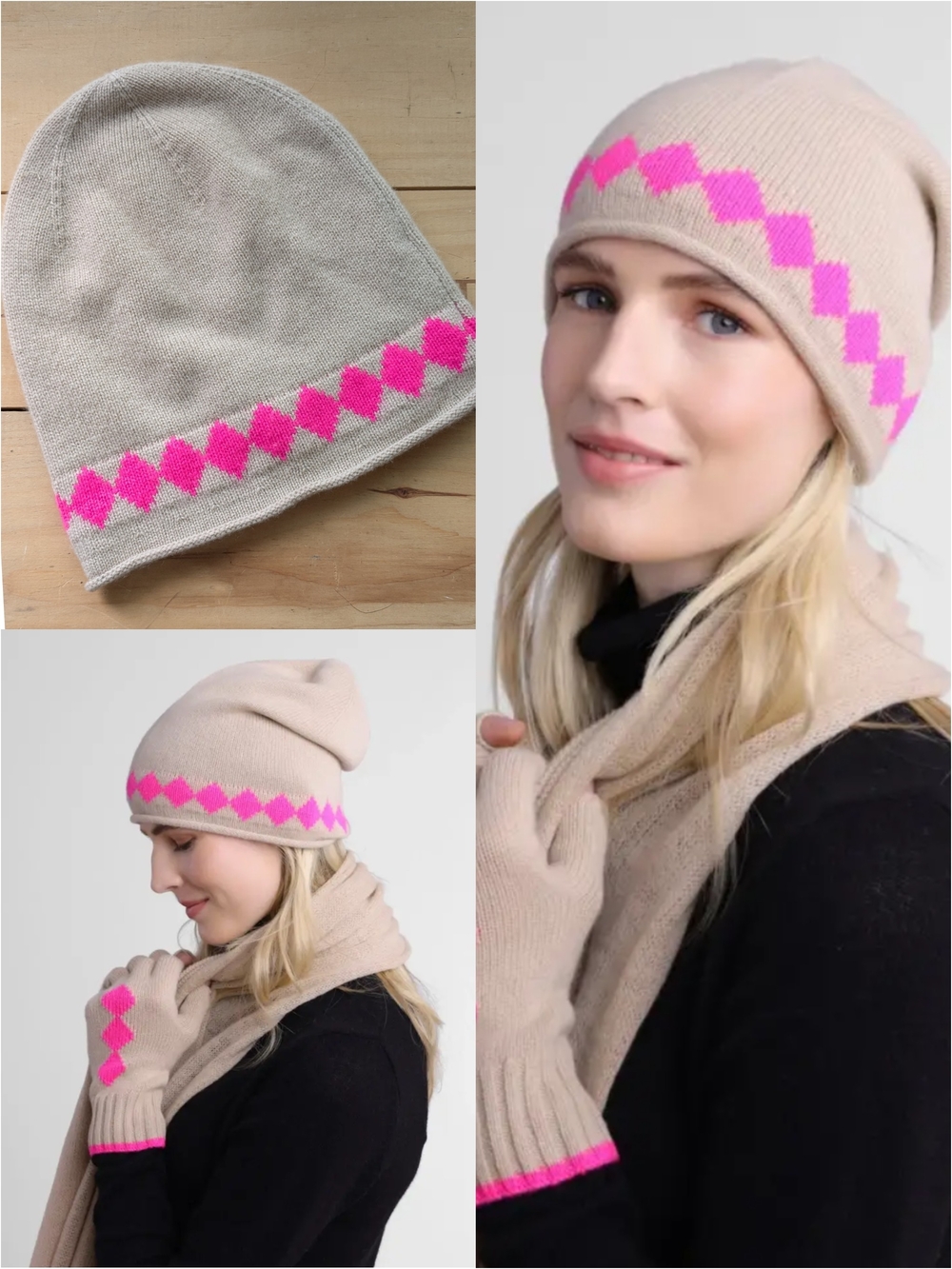 Alashan Cashmere Beanie NWOT